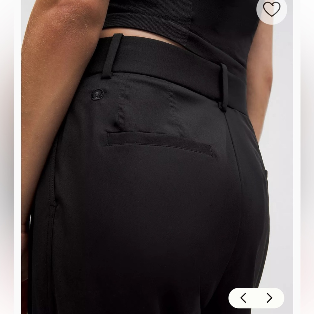 Lululemon Pleat-Front High-Rise Trousers - Picture 5 of 16